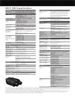 Preview for 2 page of Sony DEV-3 Digital Recording Binoculars Specifications