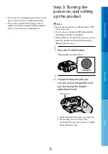 Preview for 14 page of Sony DEV-30 Handbook