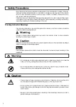 Предварительный просмотр 4 страницы Sony DG805FL Instruction Manual