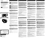 Sony DH1730 Operating Instructions preview