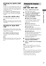 Preview for 21 page of Sony DHC-AZ1D Operating Instructions Manual