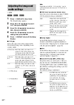 Preview for 22 page of Sony DHC-AZ1D Operating Instructions Manual