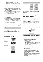 Preview for 6 page of Sony DHC-AZ2D Operating Instructions Manual