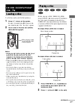 Предварительный просмотр 21 страницы Sony DHC-AZ2D Operating Instructions Manual