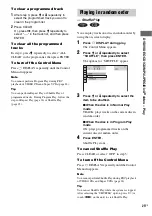 Preview for 25 page of Sony DHC-AZ2D Operating Instructions Manual