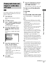 Preview for 33 page of Sony DHC-AZ2D Operating Instructions Manual