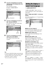 Предварительный просмотр 42 страницы Sony DHC-AZ2D Operating Instructions Manual