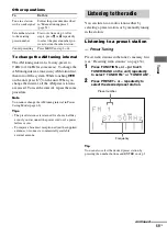 Предварительный просмотр 55 страницы Sony DHC-AZ2D Operating Instructions Manual