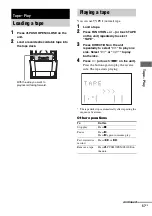 Предварительный просмотр 57 страницы Sony DHC-AZ2D Operating Instructions Manual