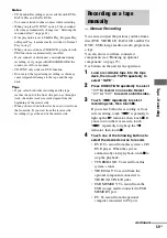 Preview for 59 page of Sony DHC-AZ2D Operating Instructions Manual