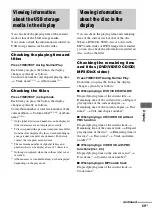 Preview for 69 page of Sony DHC-AZ2D Operating Instructions Manual