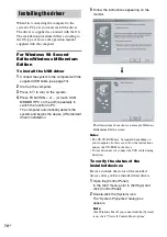 Preview for 74 page of Sony DHC-AZ2D Operating Instructions Manual