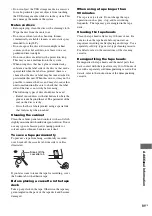 Preview for 91 page of Sony DHC-AZ2D Operating Instructions Manual