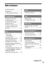 Preview for 5 page of Sony DHC-AZ33D Operating Instructions Manual