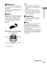 Preview for 21 page of Sony DHC-AZ33D Operating Instructions Manual