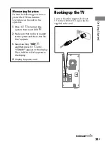 Предварительный просмотр 23 страницы Sony DHC-AZ33D Operating Instructions Manual