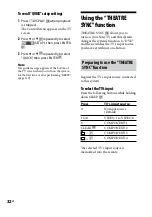 Preview for 32 page of Sony DHC-AZ33D Operating Instructions Manual