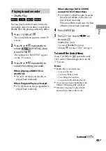 Preview for 43 page of Sony DHC-AZ33D Operating Instructions Manual