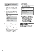 Preview for 50 page of Sony DHC-AZ33D Operating Instructions Manual