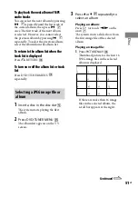 Preview for 51 page of Sony DHC-AZ33D Operating Instructions Manual