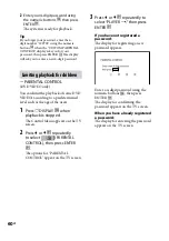 Preview for 60 page of Sony DHC-AZ33D Operating Instructions Manual