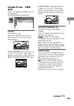 Preview for 65 page of Sony DHC-AZ33D Operating Instructions Manual