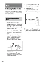 Предварительный просмотр 70 страницы Sony DHC-AZ33D Operating Instructions Manual