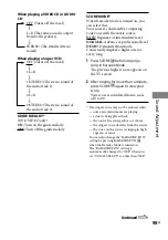 Preview for 95 page of Sony DHC-AZ33D Operating Instructions Manual