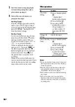 Preview for 98 page of Sony DHC-AZ33D Operating Instructions Manual