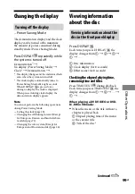 Preview for 99 page of Sony DHC-AZ33D Operating Instructions Manual