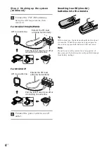 Preview for 6 page of Sony DHC-EX770MD Operating Instructions Manual
