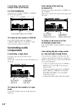 Предварительный просмотр 14 страницы Sony DHC-EX770MD Operating Instructions Manual