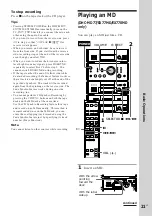 Предварительный просмотр 21 страницы Sony DHC-EX770MD Operating Instructions Manual