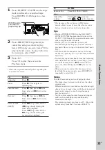 Предварительный просмотр 23 страницы Sony DHC-EX770MD Operating Instructions Manual