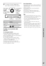 Preview for 25 page of Sony DHC-EX770MD Operating Instructions Manual