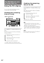 Предварительный просмотр 32 страницы Sony DHC-EX770MD Operating Instructions Manual