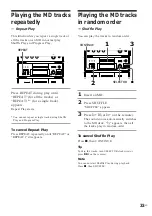 Предварительный просмотр 33 страницы Sony DHC-EX770MD Operating Instructions Manual