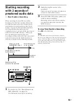 Предварительный просмотр 41 страницы Sony DHC-EX770MD Operating Instructions Manual