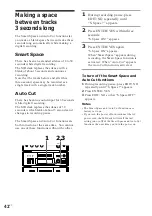 Preview for 42 page of Sony DHC-EX770MD Operating Instructions Manual