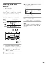 Предварительный просмотр 47 страницы Sony DHC-EX770MD Operating Instructions Manual