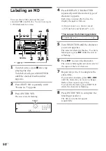 Preview for 50 page of Sony DHC-EX770MD Operating Instructions Manual