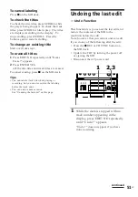 Preview for 51 page of Sony DHC-EX770MD Operating Instructions Manual