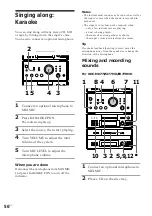 Preview for 56 page of Sony DHC-EX770MD Operating Instructions Manual