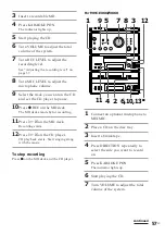 Предварительный просмотр 57 страницы Sony DHC-EX770MD Operating Instructions Manual