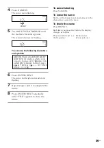 Предварительный просмотр 59 страницы Sony DHC-EX770MD Operating Instructions Manual