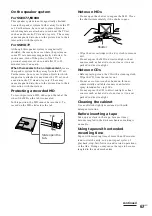 Preview for 67 page of Sony DHC-EX770MD Operating Instructions Manual