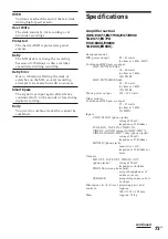 Предварительный просмотр 73 страницы Sony DHC-EX770MD Operating Instructions Manual