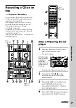 Preview for 17 page of Sony DHC-EX880MD Operating Instructions Manual