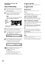 Предварительный просмотр 18 страницы Sony DHC-EX880MD Operating Instructions Manual