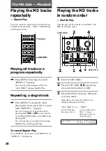 Предварительный просмотр 34 страницы Sony DHC-EX880MD Operating Instructions Manual